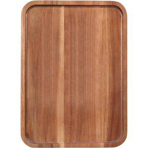 Large Wooden Serving Platter Charcuterie Board Acacia Wood Cheese Snack Tray